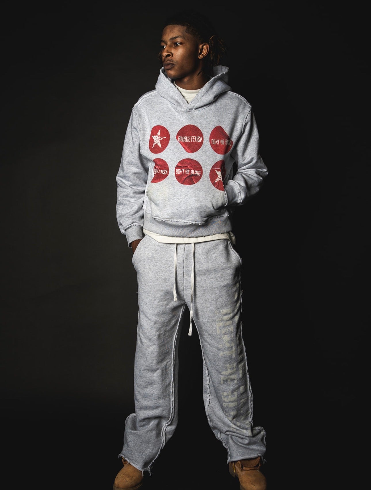 ‘STICKERS’ BAGGY SWEATS