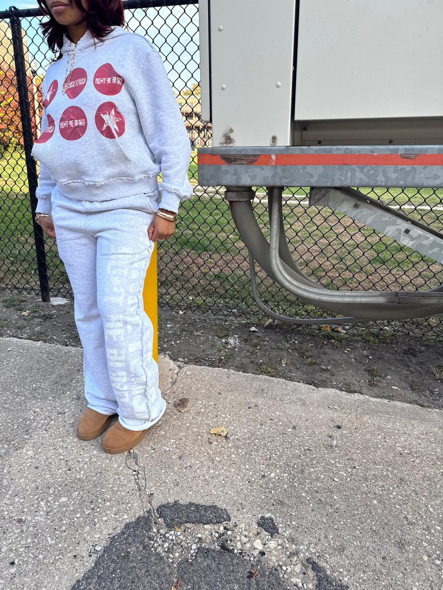 ‘STICKERS’ BAGGY SWEATS