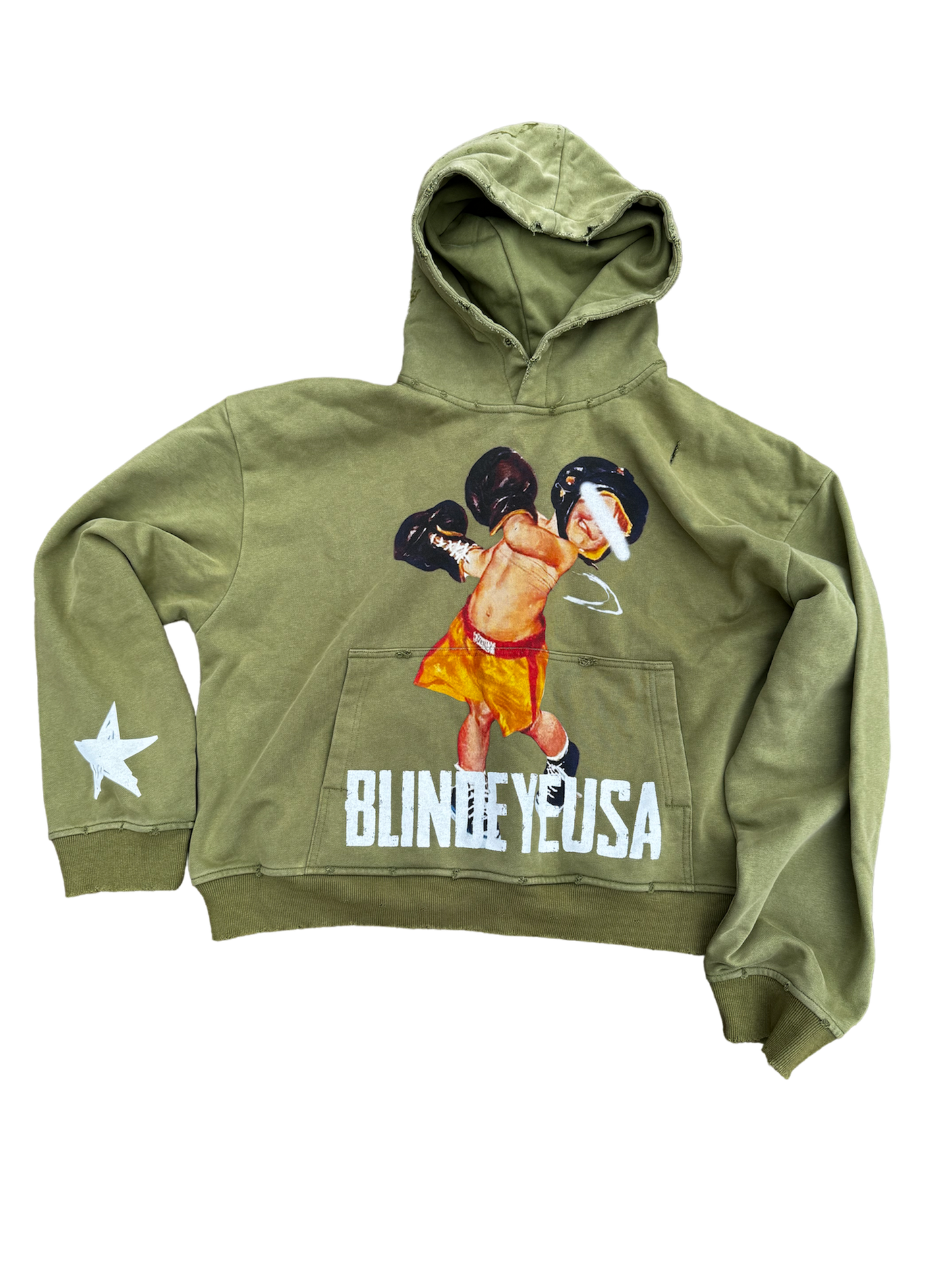 FIGHTING DAYS HOODIE (GREEN)